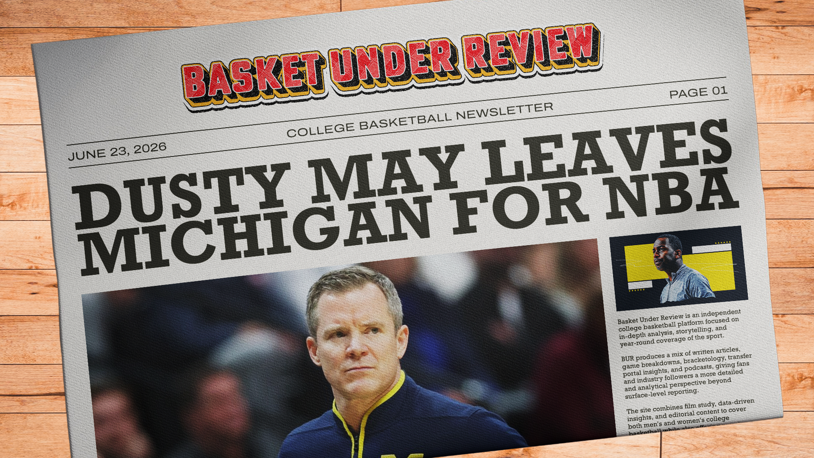 The Basket Under Review Newsletter - June 23, 2026 Post feature image