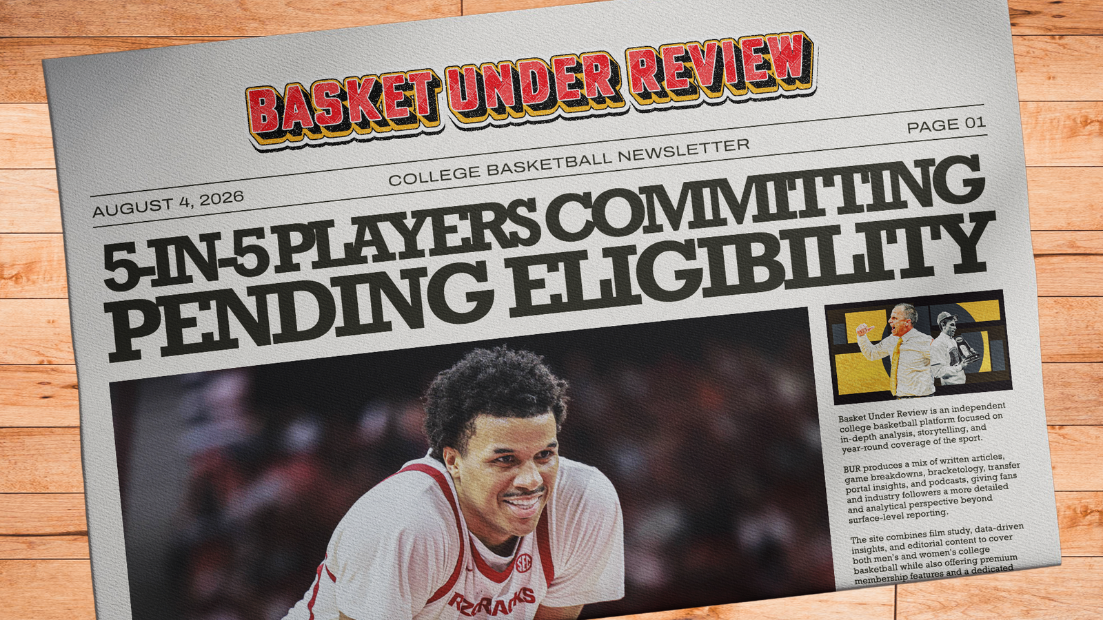 The Basket Under Review Newsletter - August 4, 2026 Post feature image
