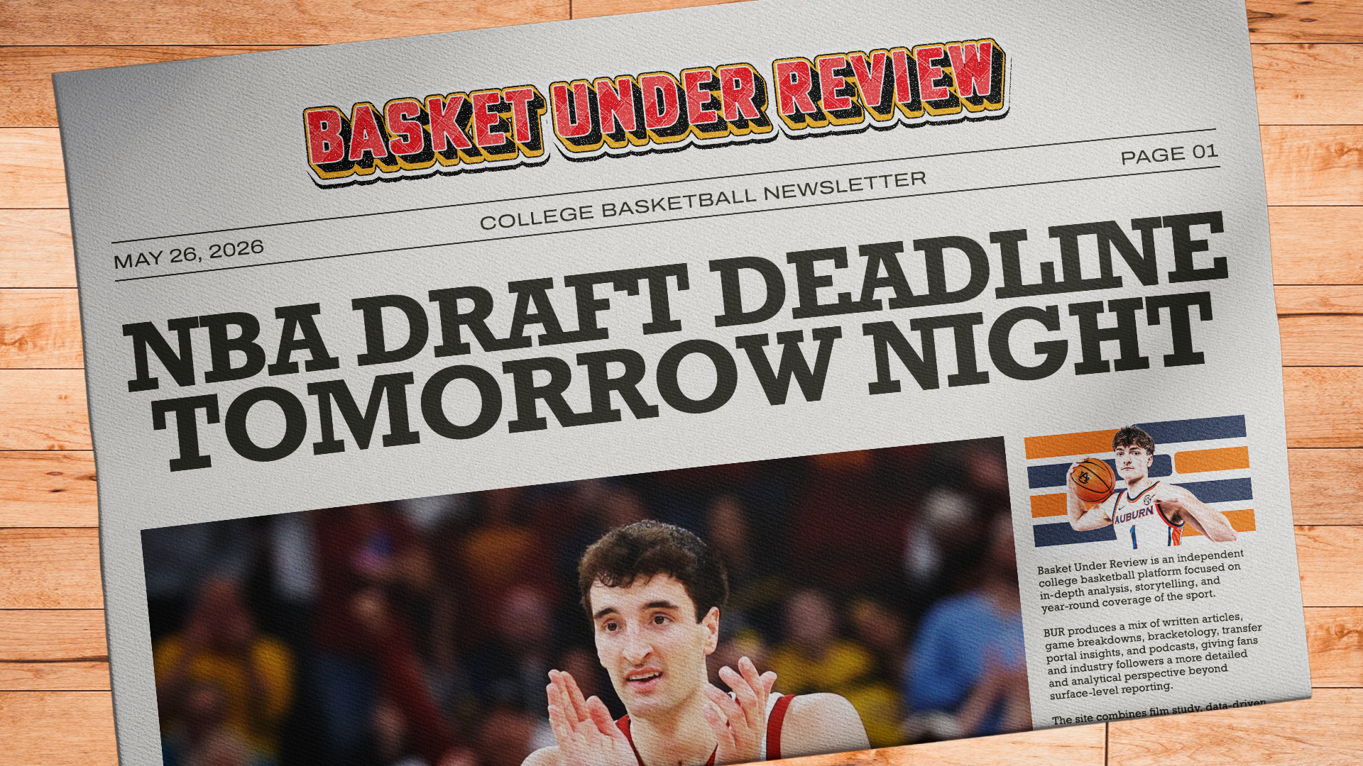 The Basket Under Review Newsletter - May 26, 2026 Post image
