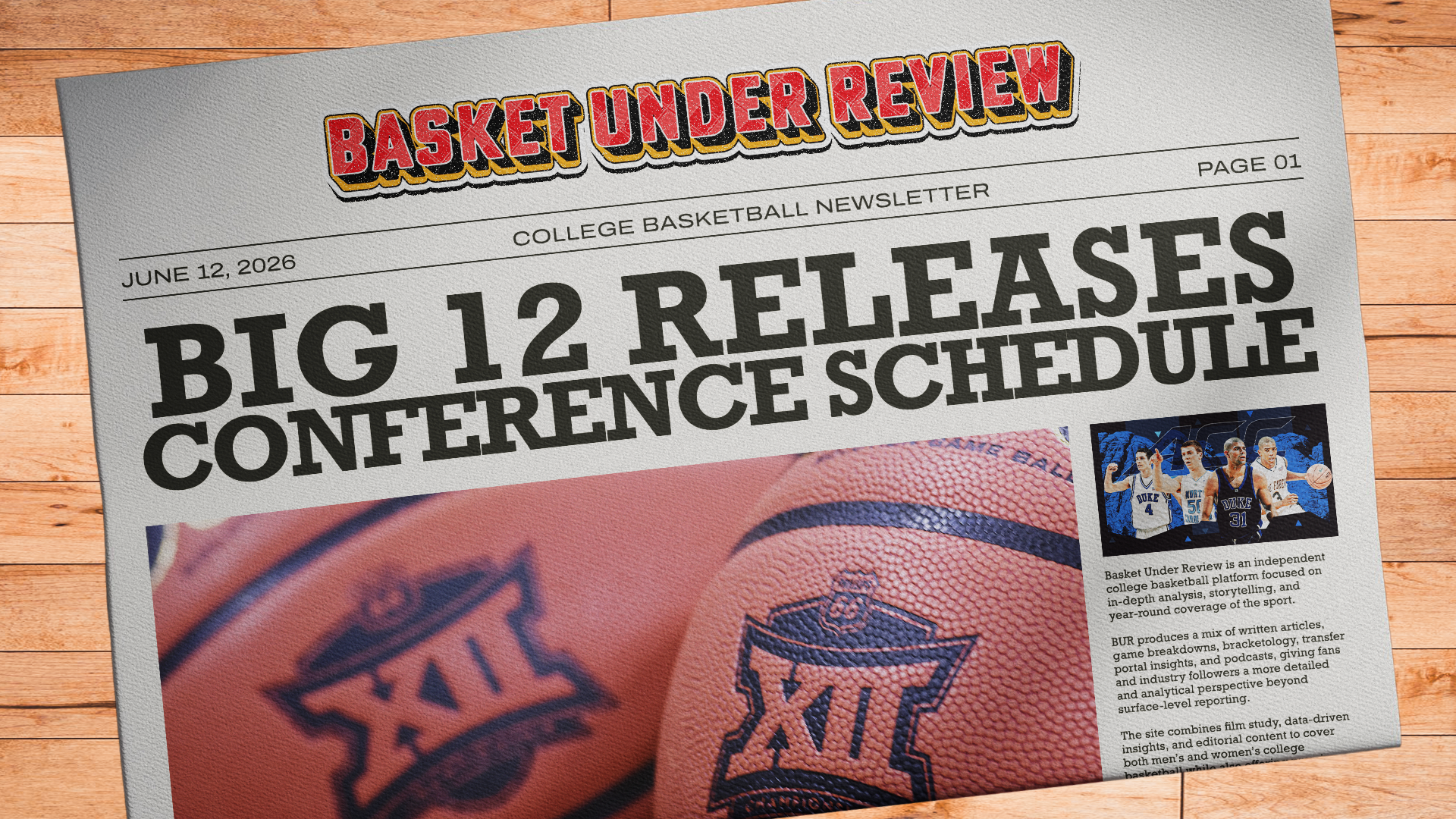 The Basket Under Review Newsletter - June 12, 2026 Post image