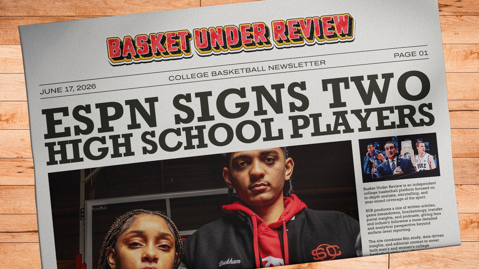 The Basket Under Review Newsletter - June 17, 2026 Post image