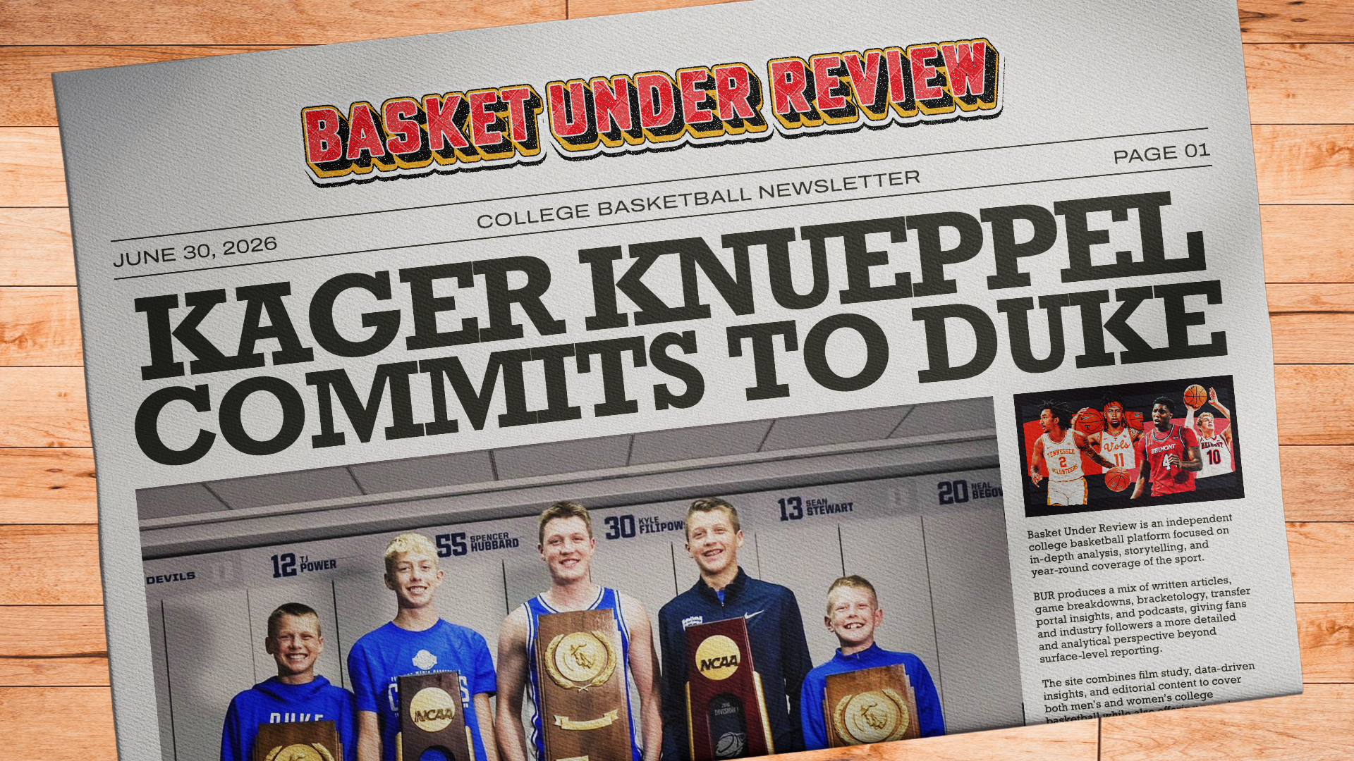 The Basket Under Review Newsletter - June 30, 2026 Post image