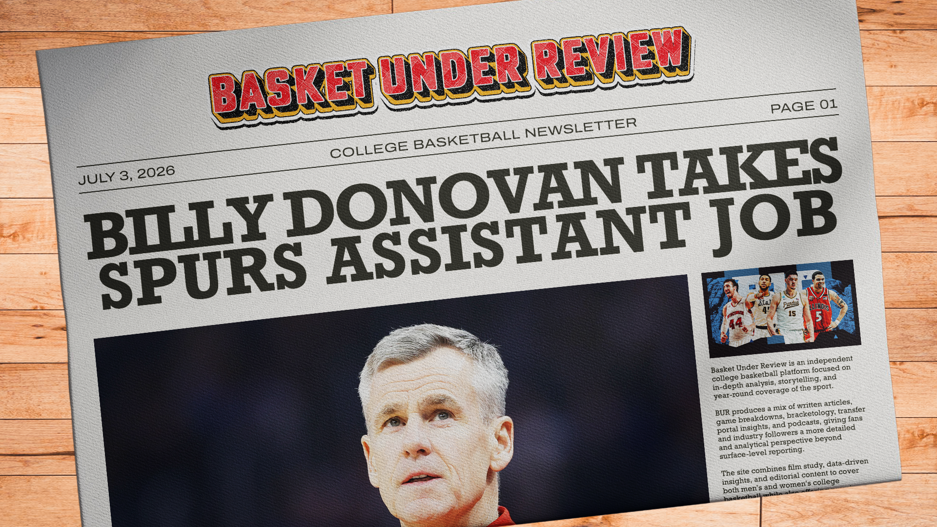 The Basket Under Review Newsletter - July 3, 2026 Post image
