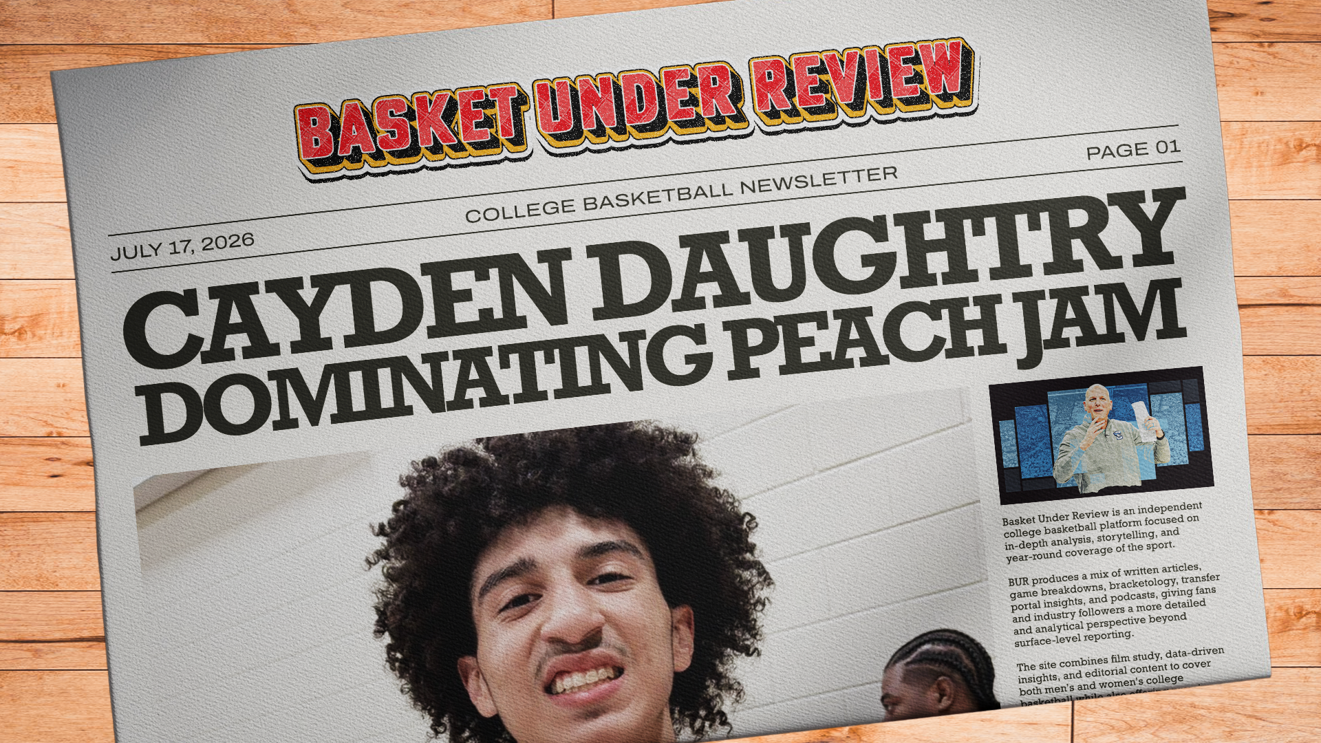 The Basket Under Review Newsletter - July 17, 2026 Post image
