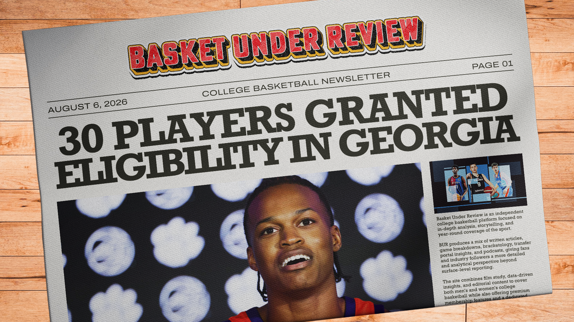 The Basket Under Review Newsletter - August 6, 2026 Post image