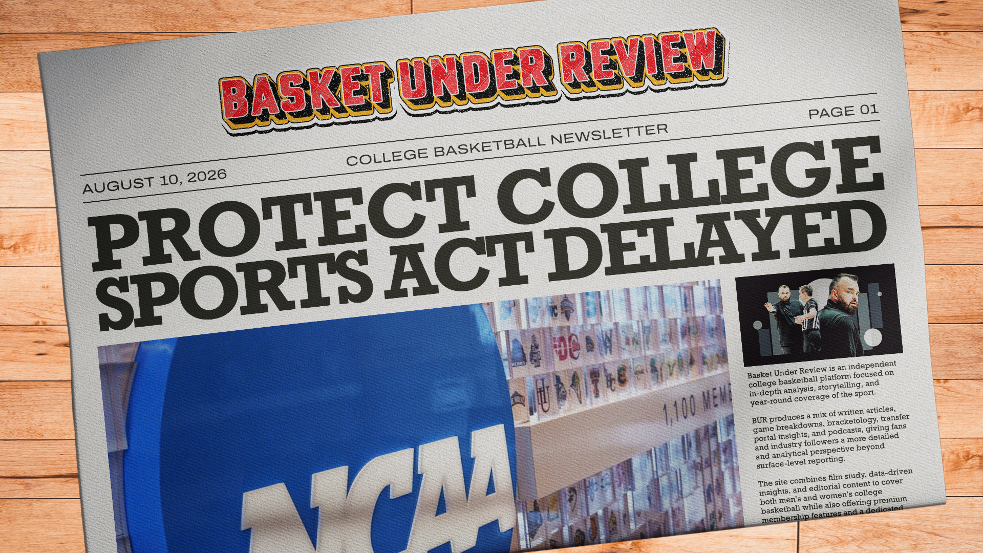 The Basket Under Review Newsletter - August 10, 2026 Post image