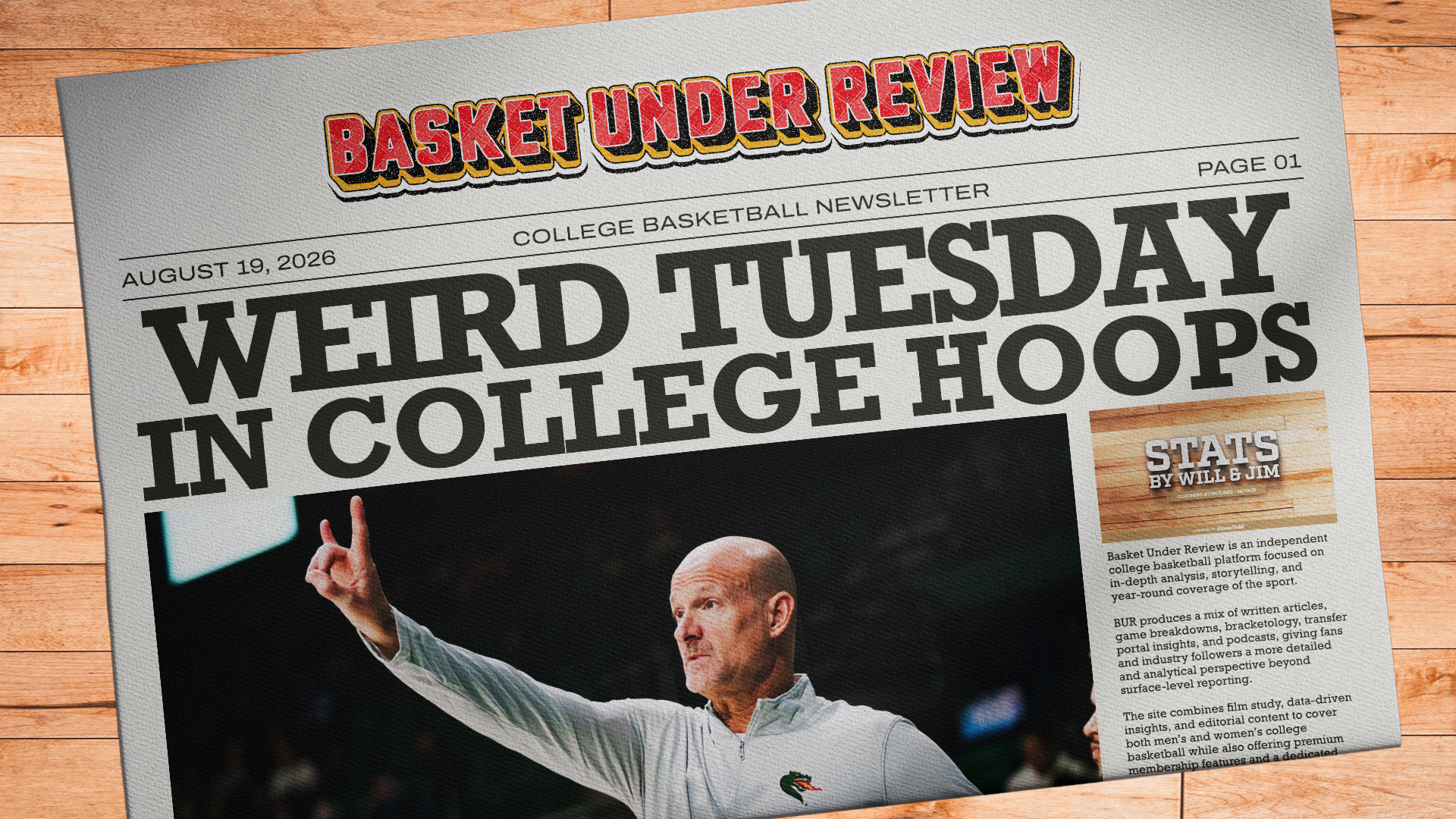The Basket Under Review Newsletter - August 19, 2026 Post image