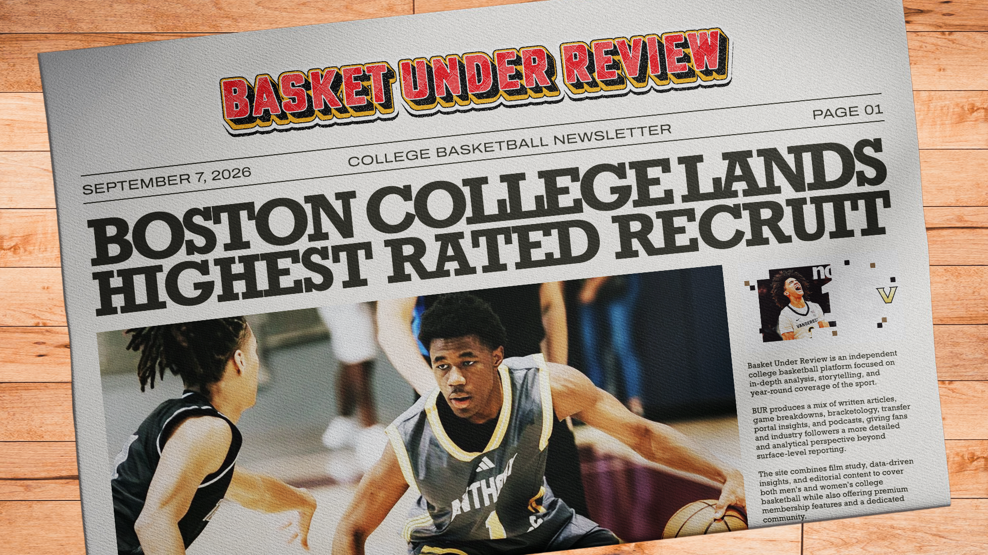 The Basket Under Review Newsletter - September 7, 2026 Post image