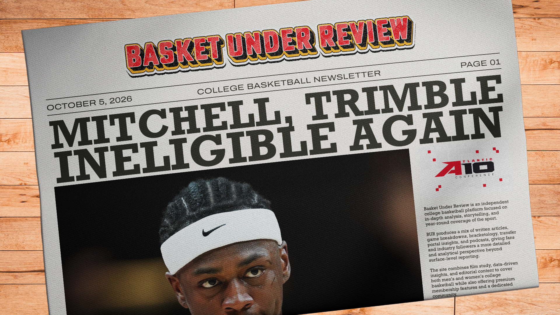 The Basket Under Review Newsletter - October 5, 2026 Post image