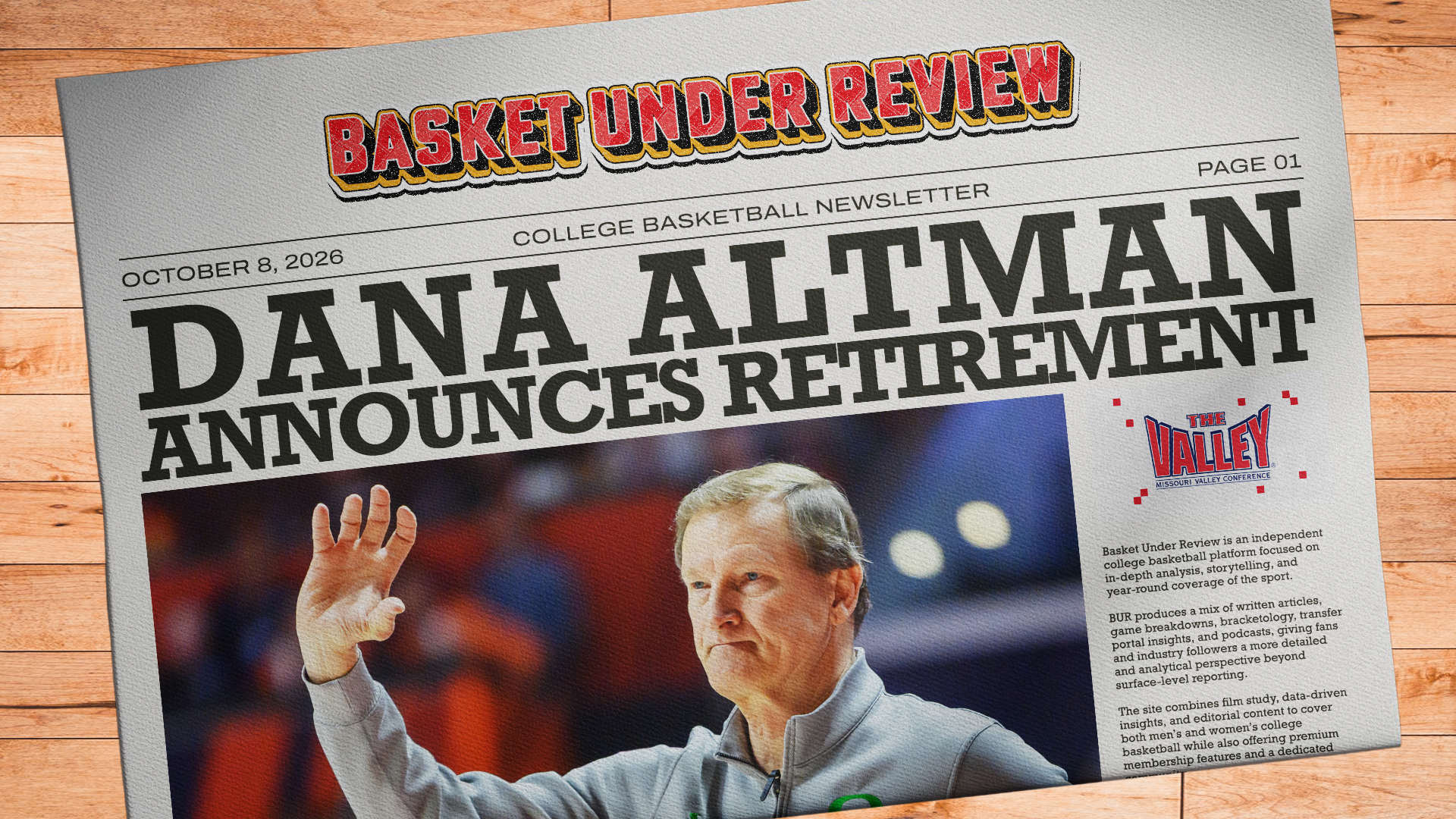 The Basket Under Review Newsletter - October 8, 2026 Post image