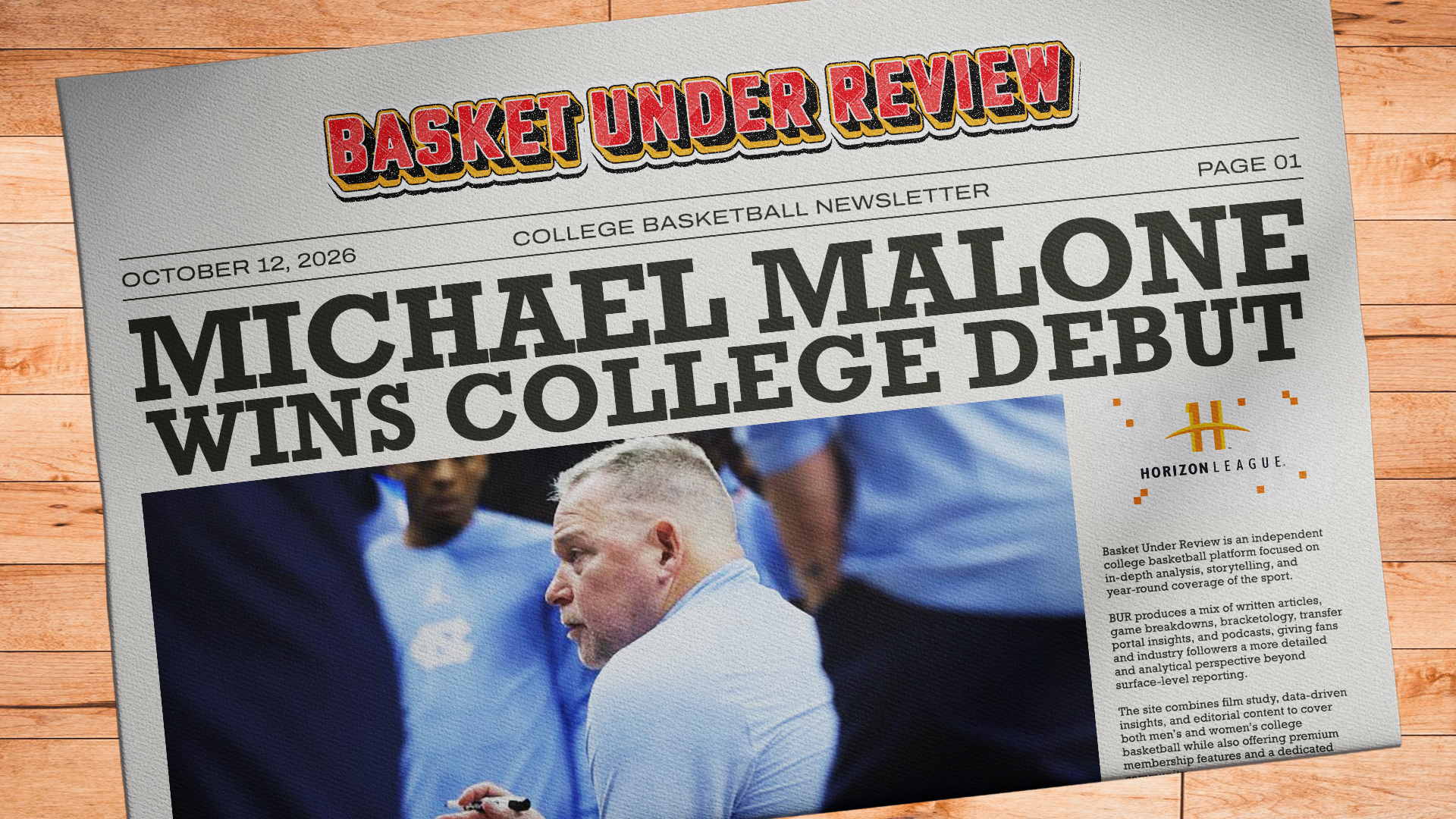 The Basket Under Review Newsletter - October 12, 2026 Post image