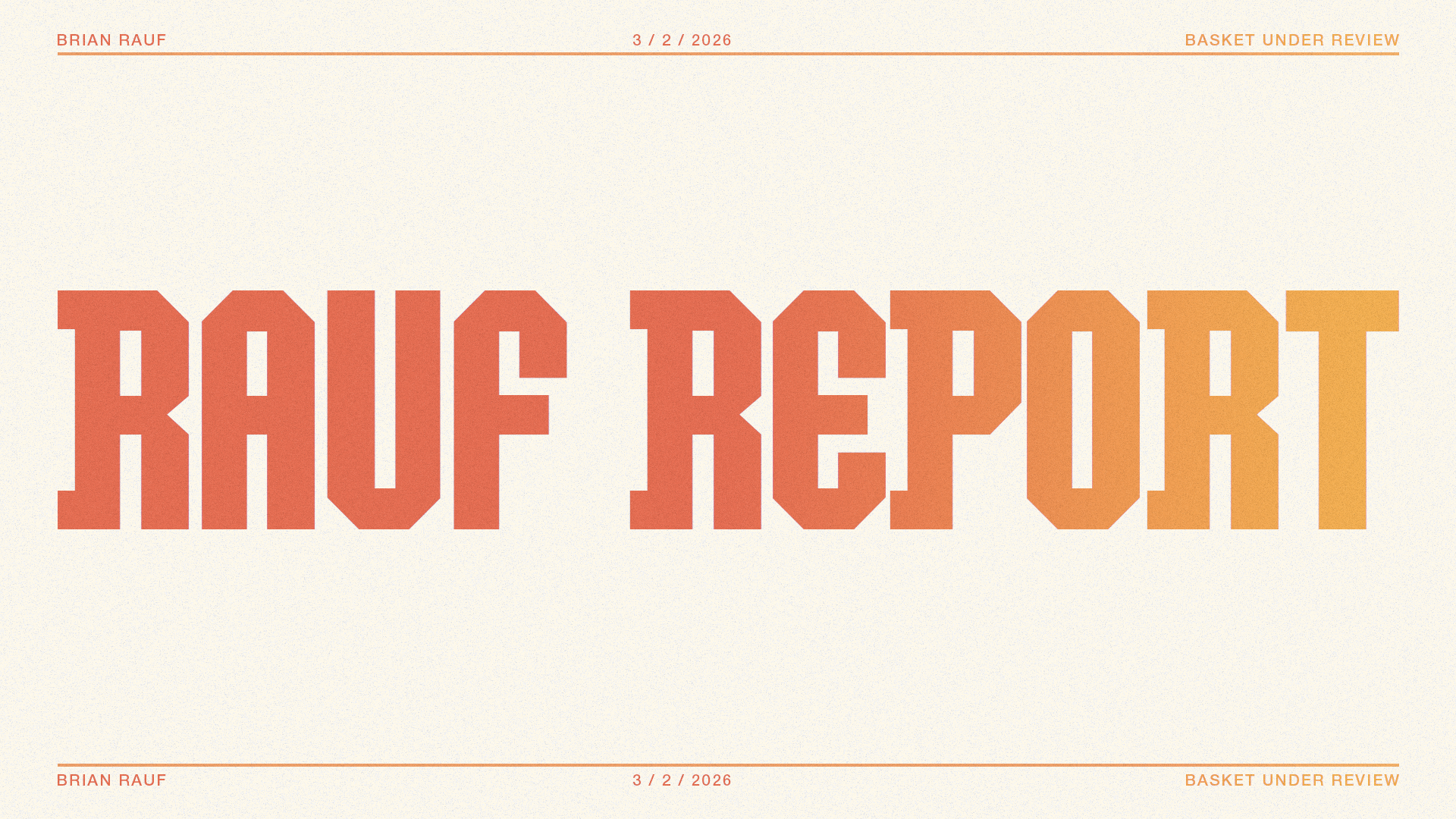 Rauf Report: Why Florida might be better than last season, three problematic defenses, and Mikey Lewis Post feature image