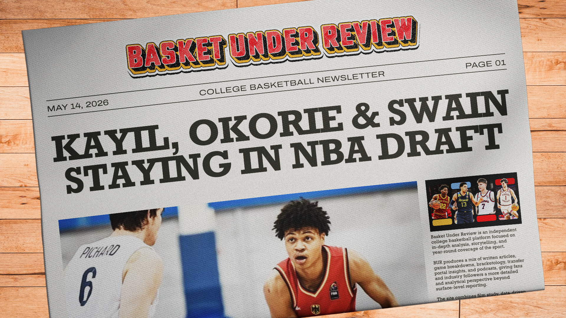 The Basket Under Review Newsletter - May 14, 2026 Post feature image
