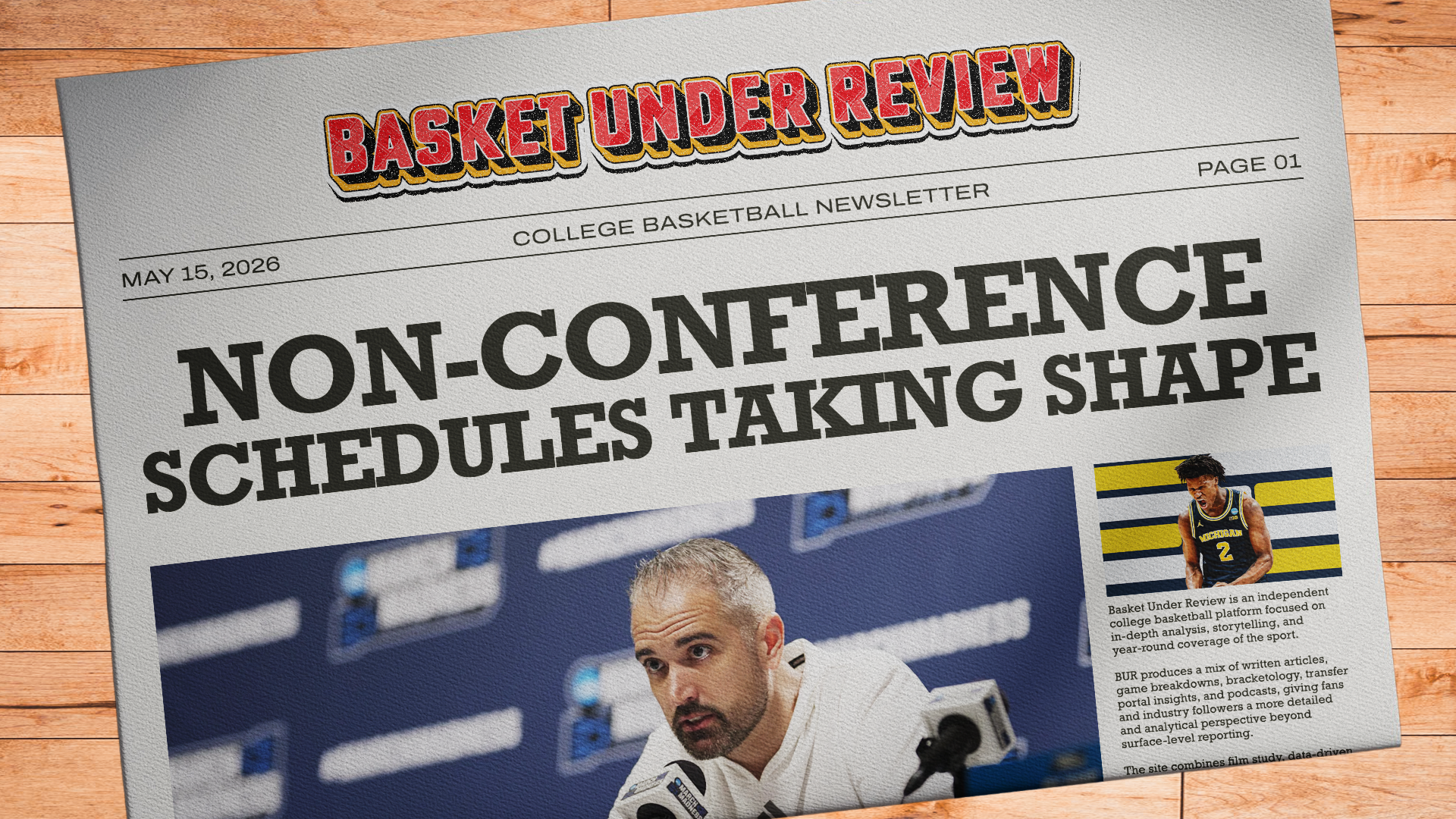 The Basket Under Review Newsletter - May 15, 2026 Post feature image