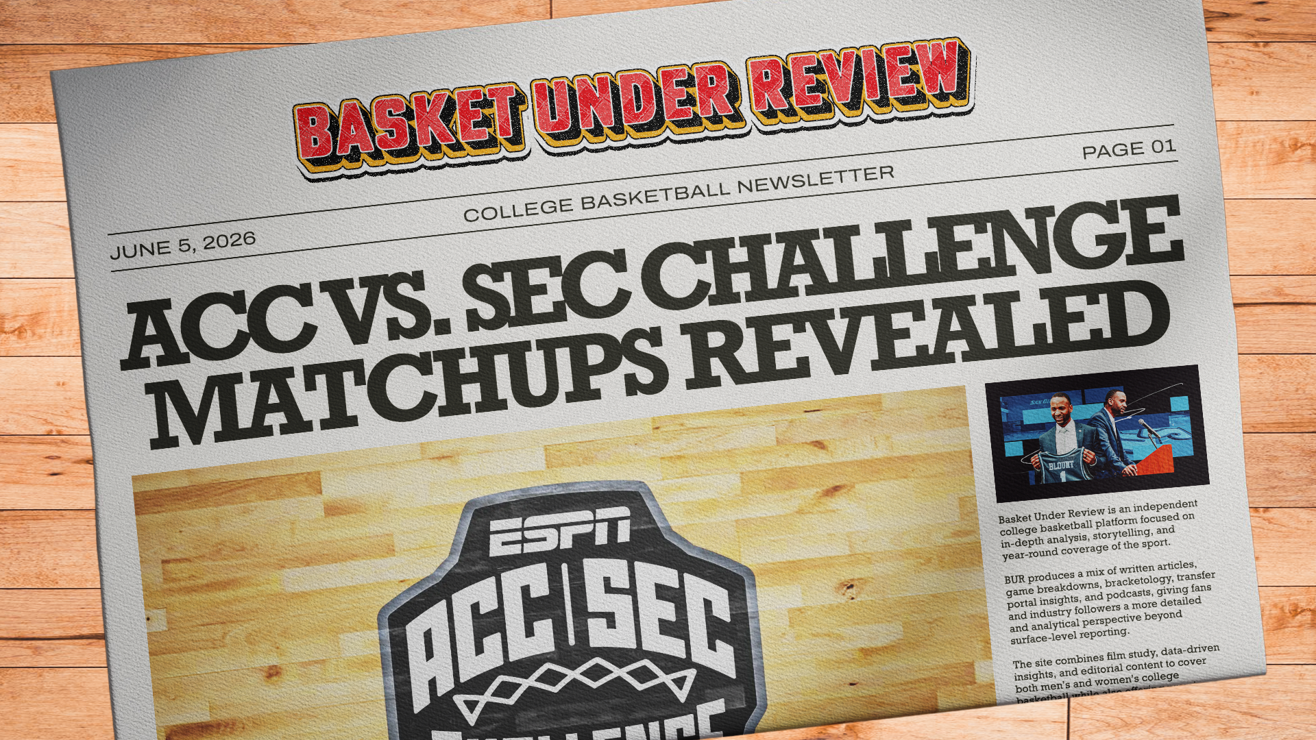 The Basket Under Review Newsletter - June 5, 2026 Post feature image