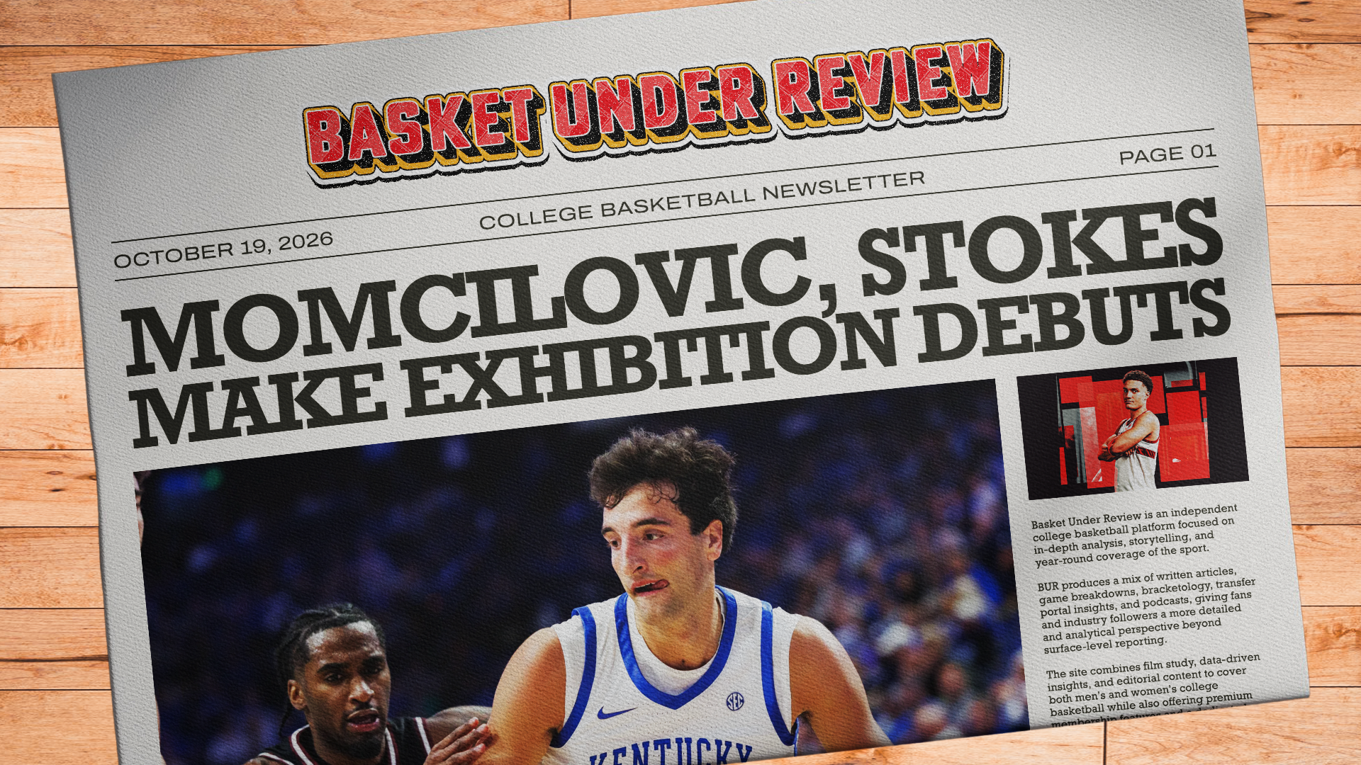 The Basket Under Review Newsletter - October 19, 2026 Post feature image