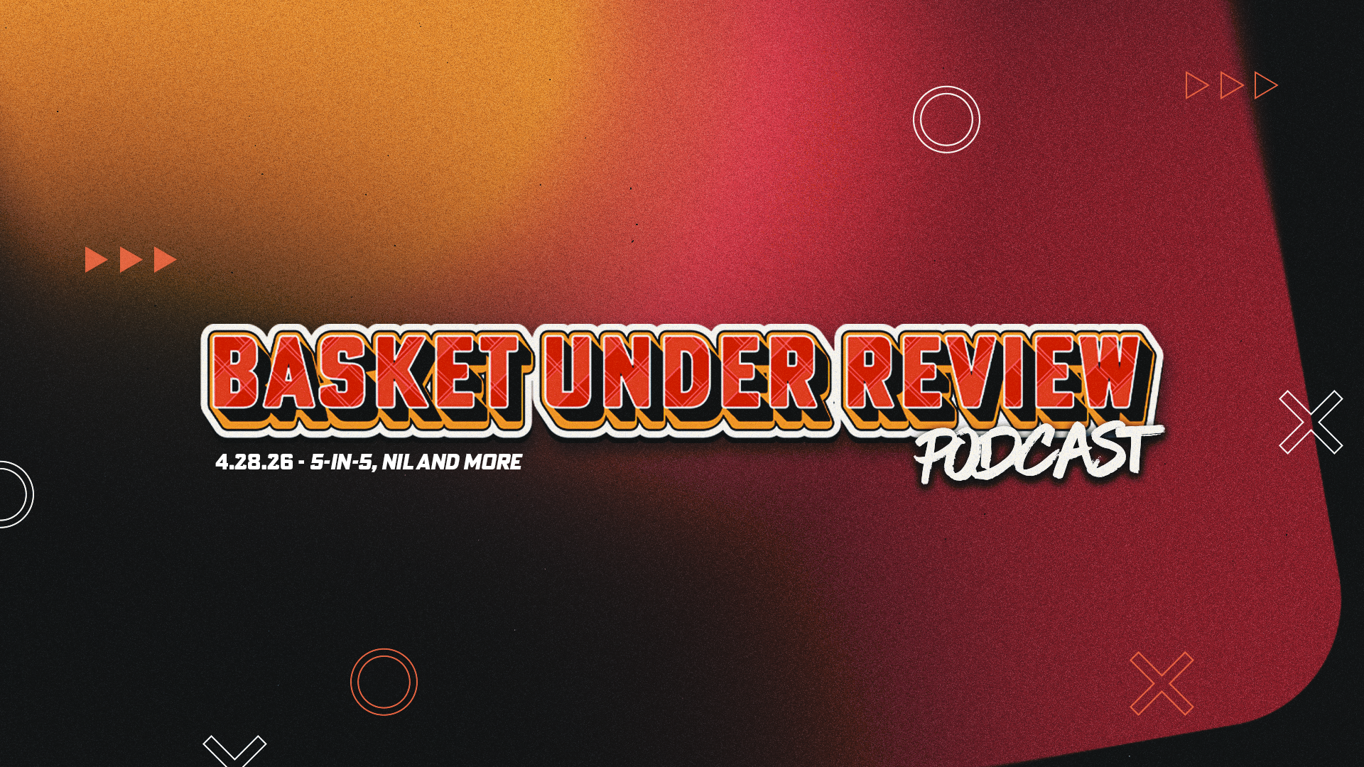 The Basket Under Review Podcast: S1E42 - 5-in-5, NIL and more Post image