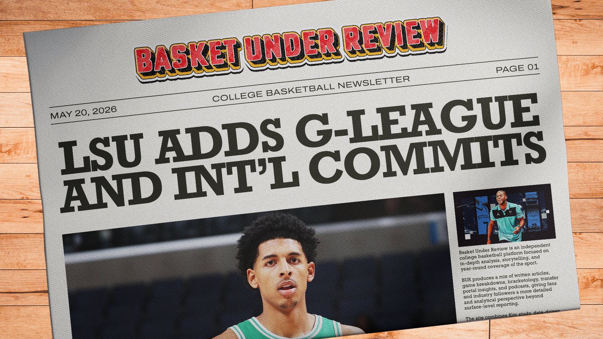 The Basket Under Review Newsletter - May 20, 2026 Post image