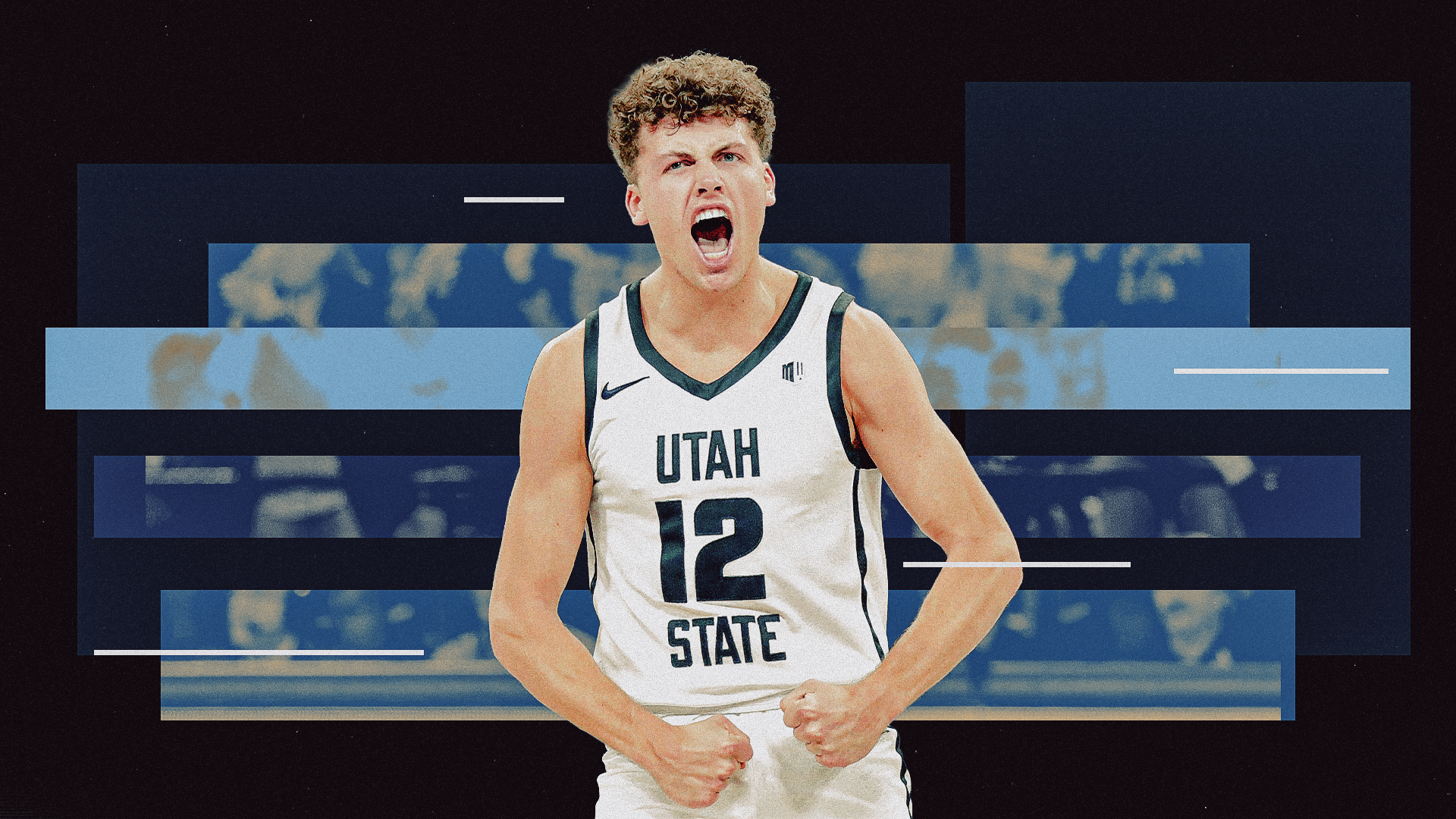 How Mason Falslev became Utah State's "mayor" and a potential name for the rafters Post image