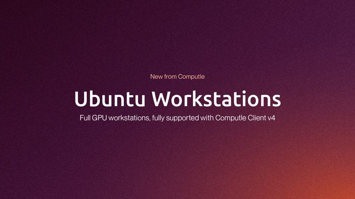 Introducing Ubuntu Workstations on Computle