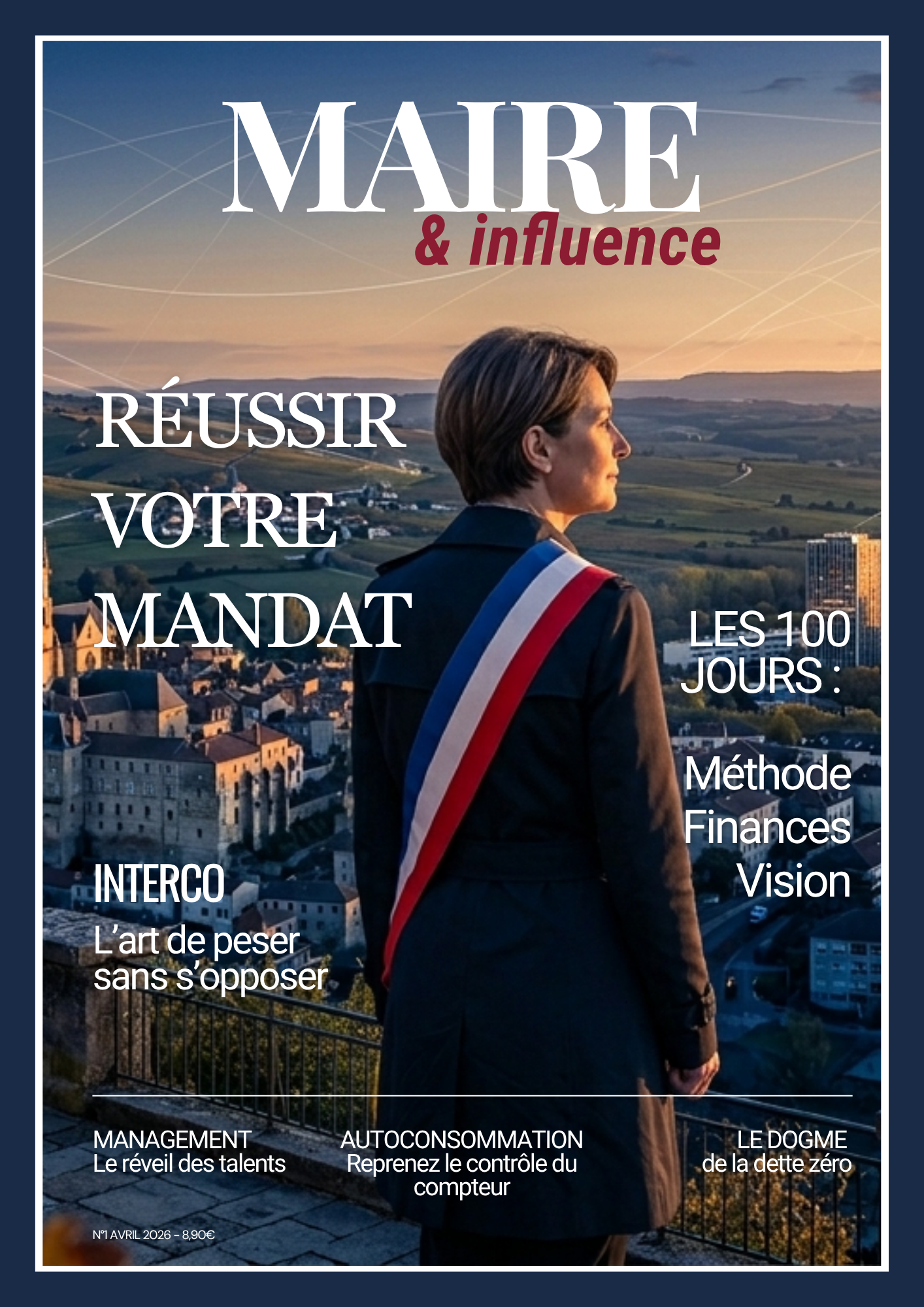 Découvrez le magazine "MAIRE & Influence", fondé par Florent Bisson. La revue stratégique du leadership territorial et de l'action publique.