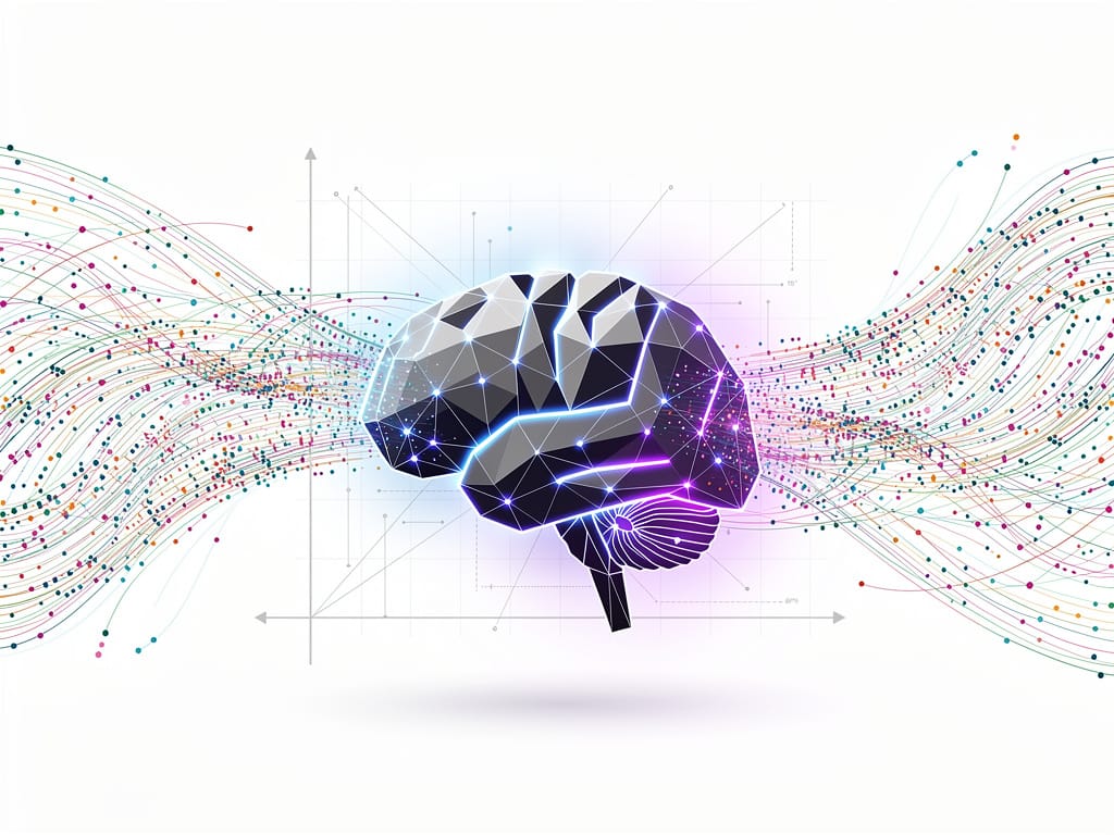 AI financial advisor processing market data streams