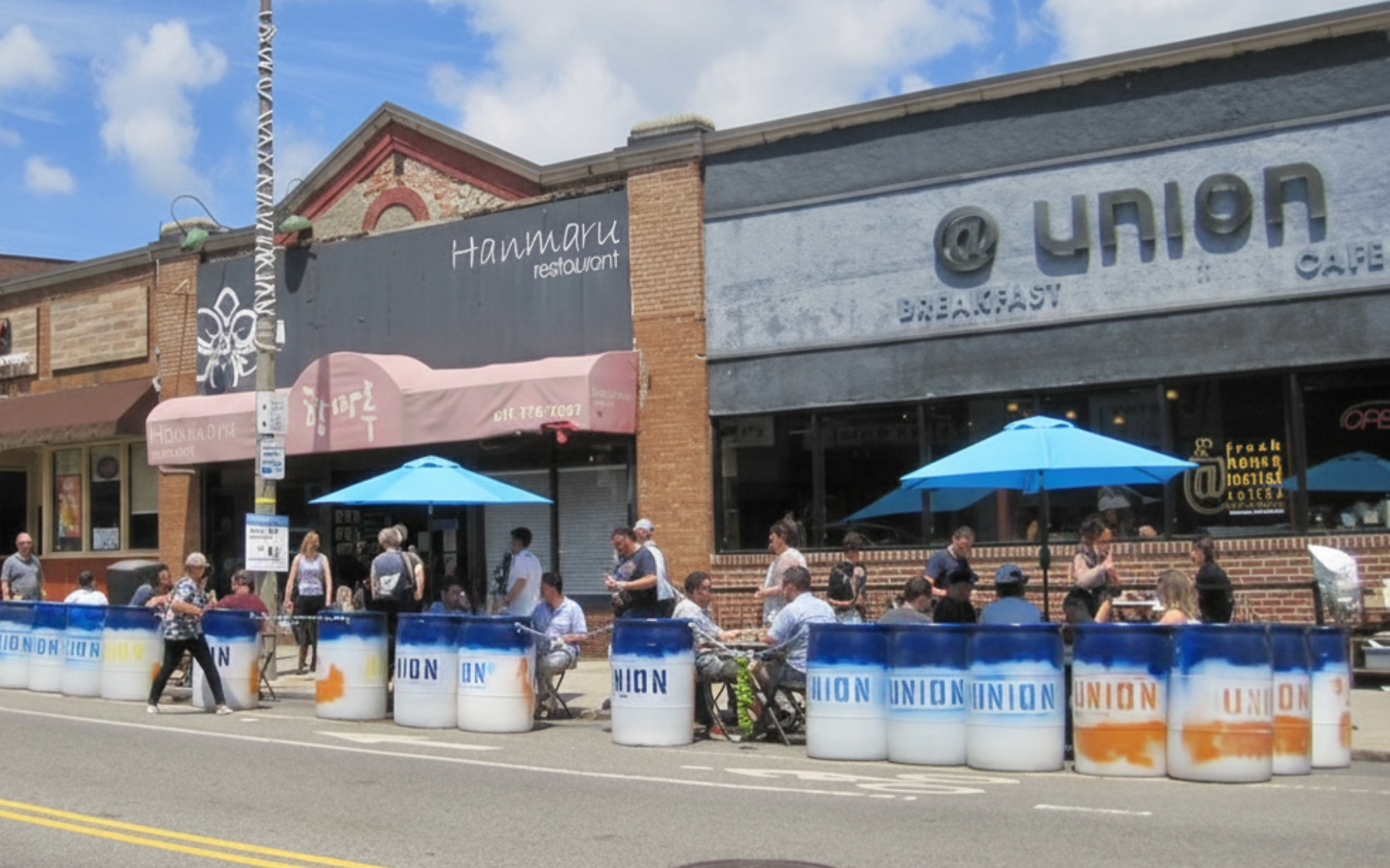 Allston, MA, a lively neighborhood near Boston University known for student housing, nightlife, music venues, and food trucks.