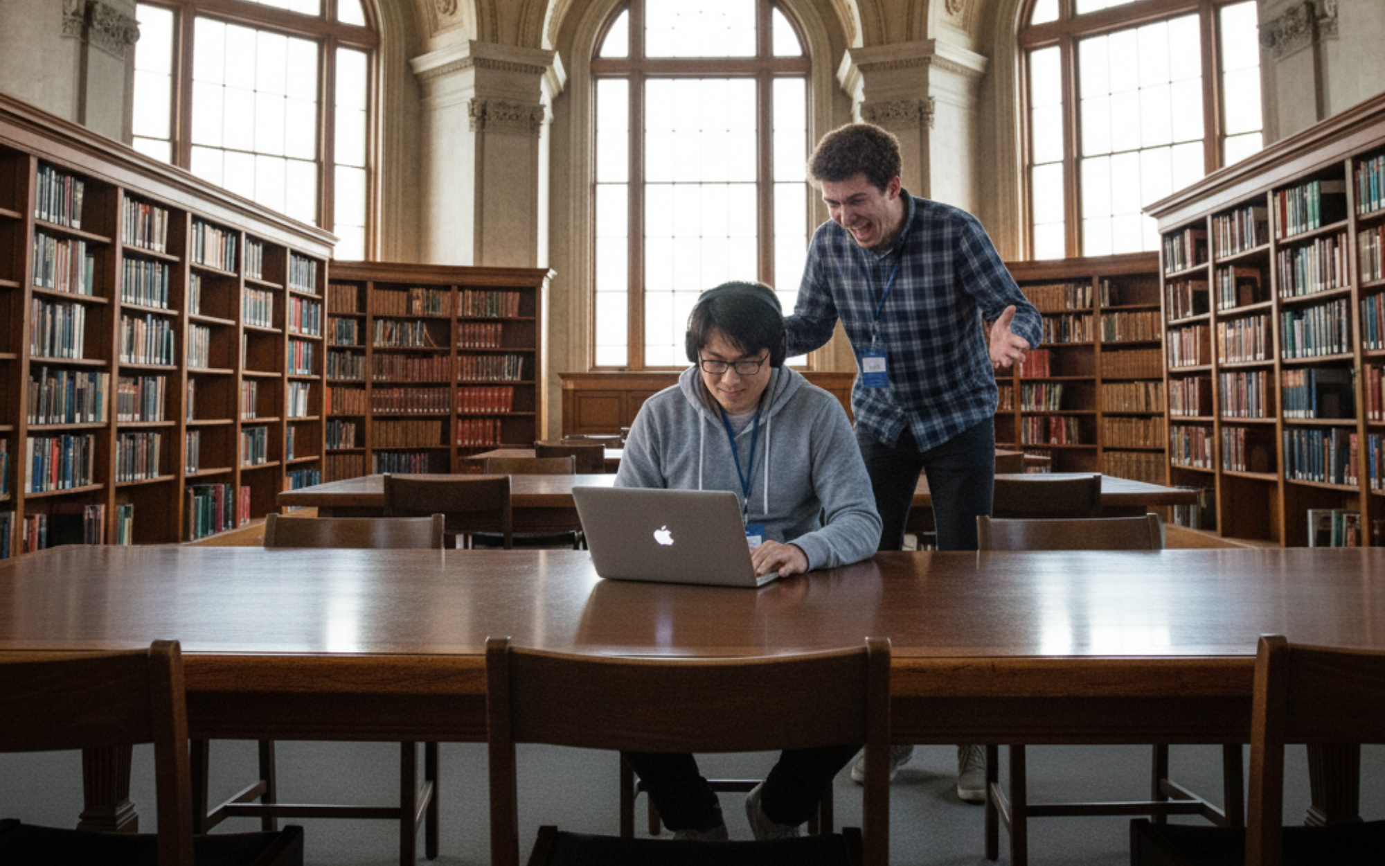 MIT student studying while roommate interrupts, showing privacy and boundary red flags.