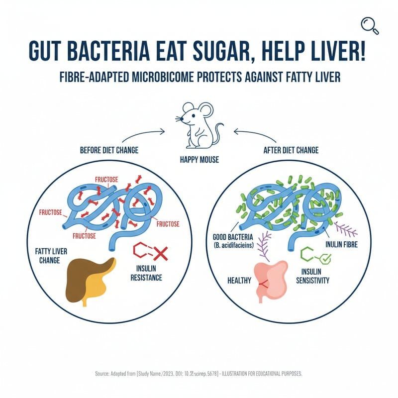 Wie Ballaststoffe das Darmmikrobiom trainieren, Fructose zu eliminieren