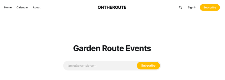ONTHEROUTE (Previously Local Digest) moved to Ghost.org