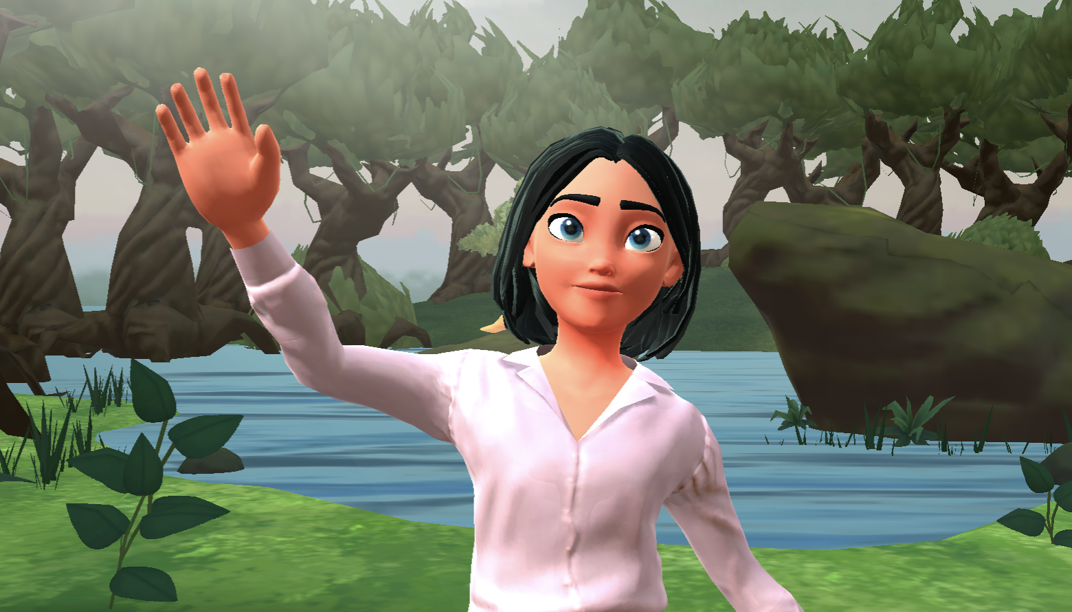 Close up shot Camera Angle displayed in Krikey AI Animation editor which has many types of camera shots