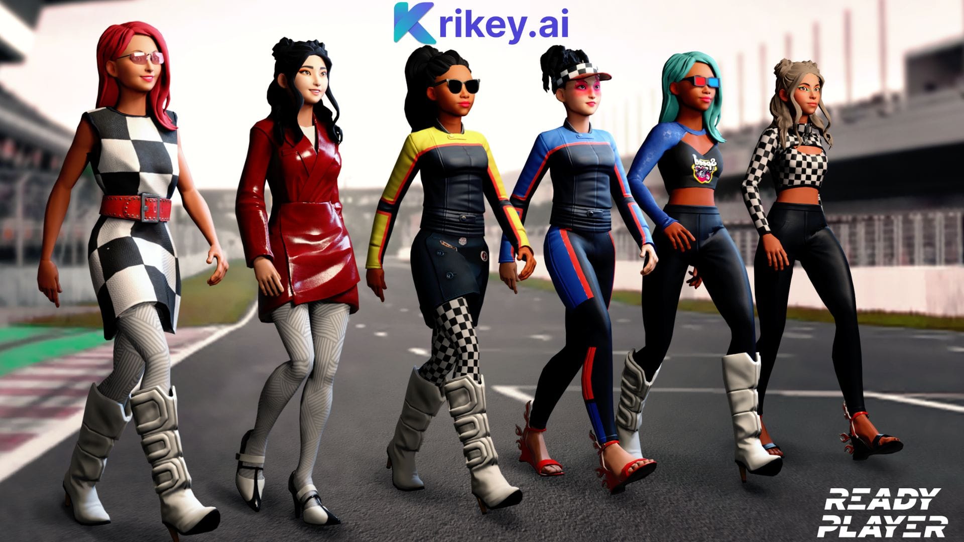 11labs Britse accentgenerator met Ready Player Me Avatars geanimeerd in Krikey AI Video Editor