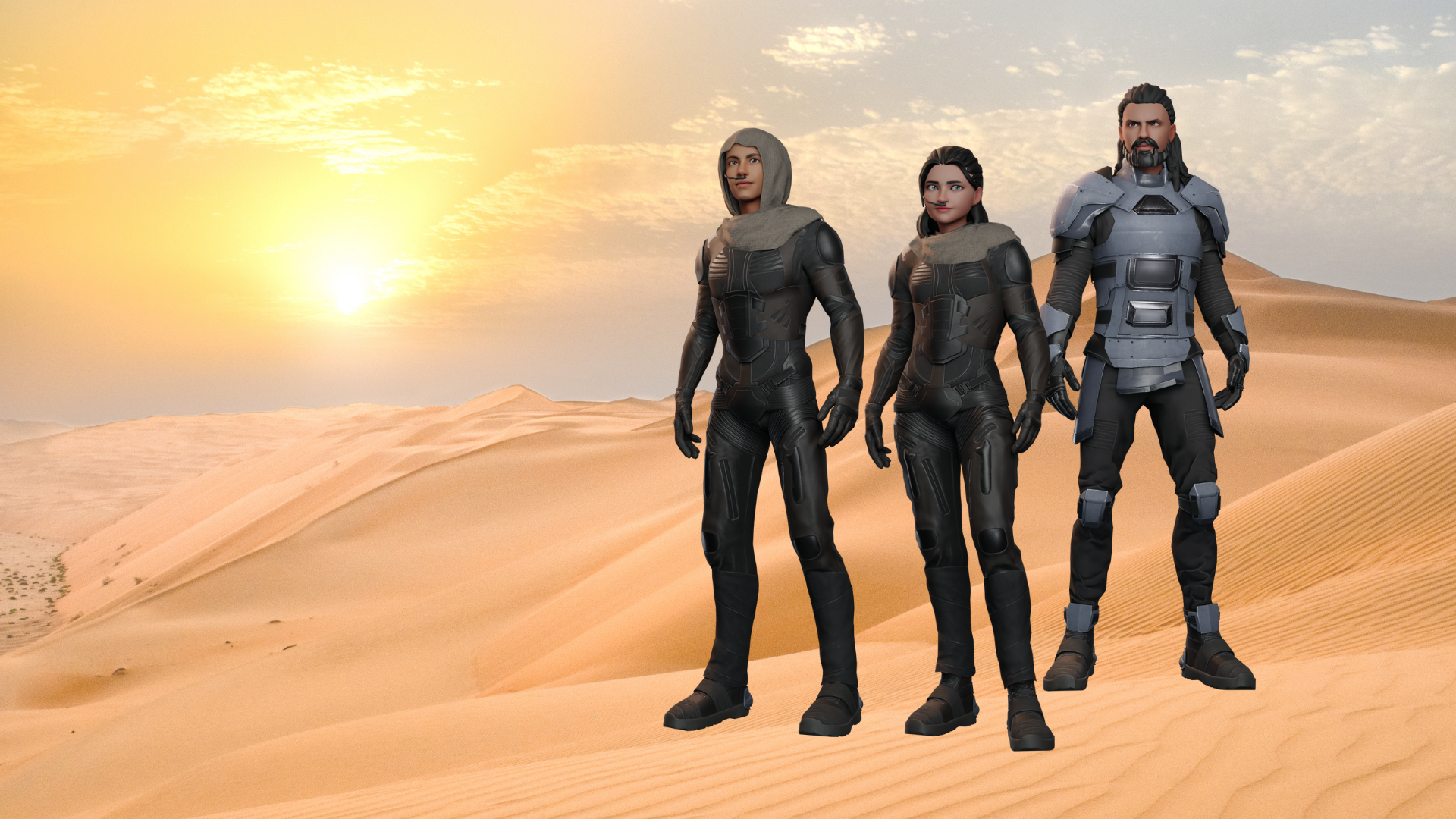 Erstellen Sie mit dem NPC-Generator von Krikey AI ikonische Szenen aus Hollywood und der Gaming-Kultur nach