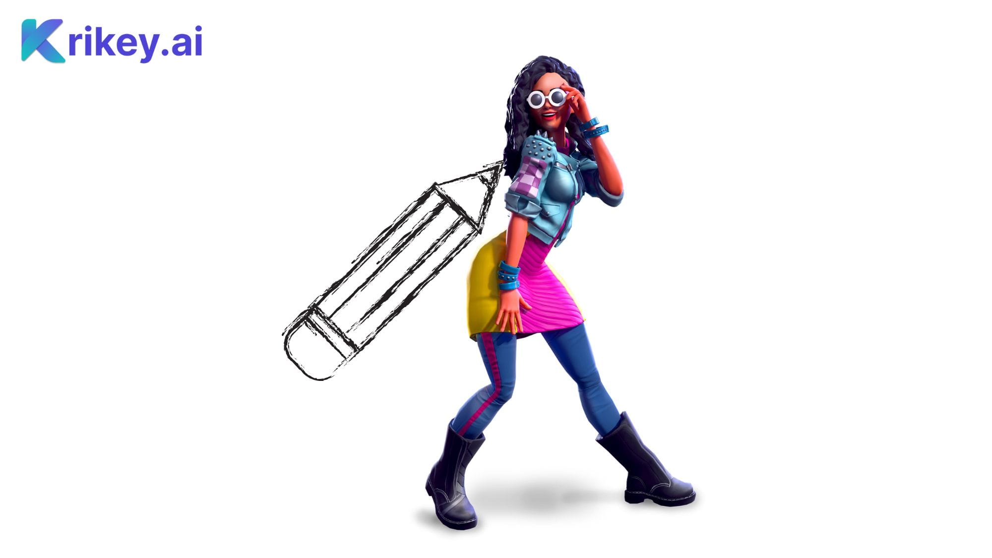 Free animation software taking traditional animation techniques to 3d animation with AI tools Krikey AI