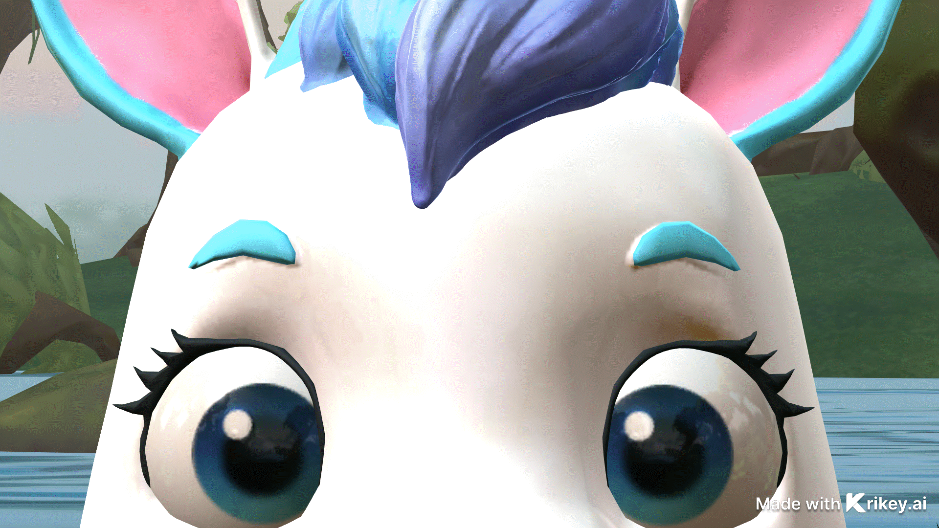 Animated character exported as a GIF showcasing how to use a GIF for an eBook visual