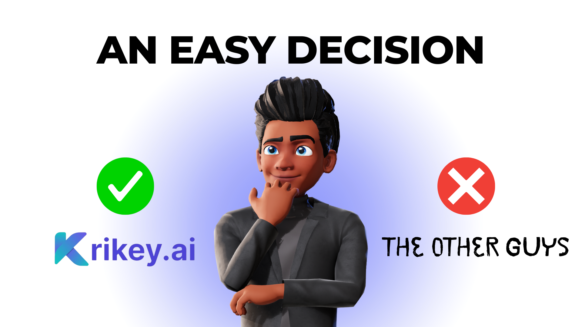 Crazytalk animator alternative with free animation software Krikey AI Animation Maker