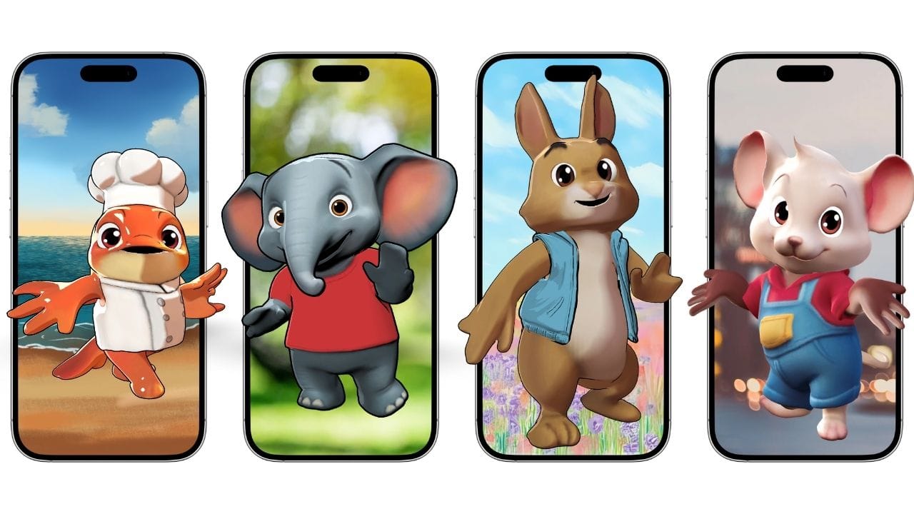 How to increase watch time with animated tiktok templates Using 3D animation to stand out on the For You Page