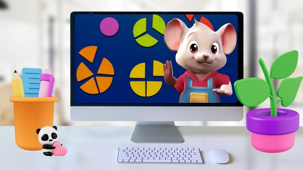 Animated math teacher character for explaining algebra Spanish teacher cartoon with AI voice translation