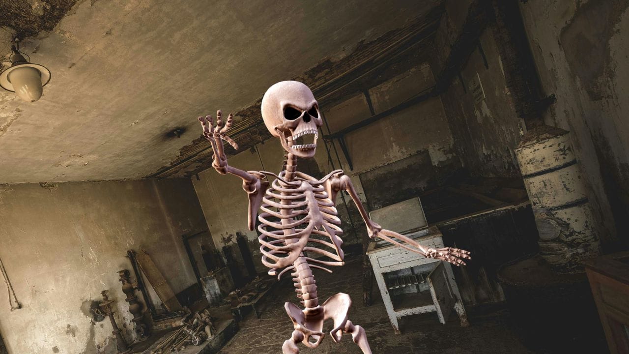 A slanted Dutch angle Camera Angle in the Krikey AI 3D editor used to create a sense of unease and psychological tension in an animated scene.