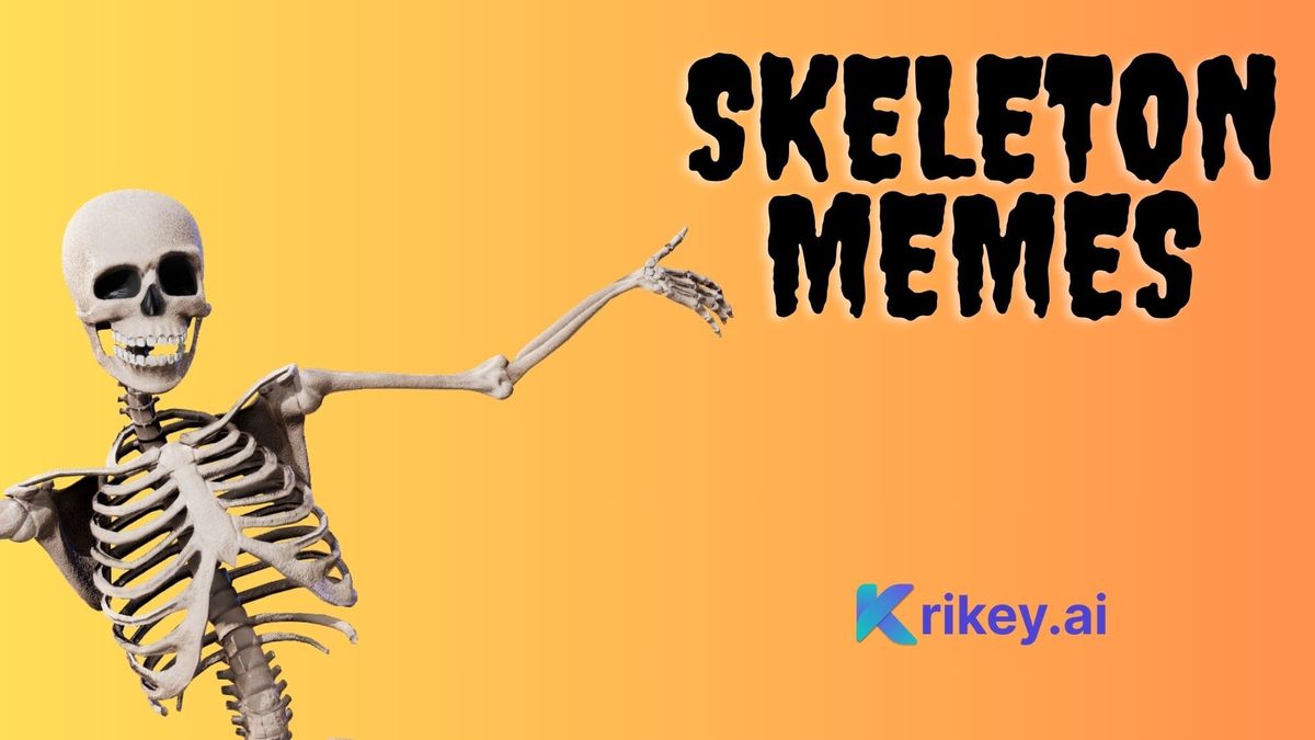 How to use Krikey AI Animation to make the Best Skeleton Meme Generator content