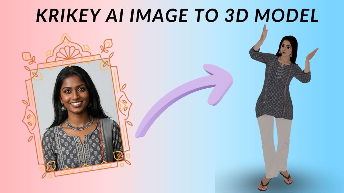 How to use Krikey as a Free AI Avatar Generator for 3D Avatars