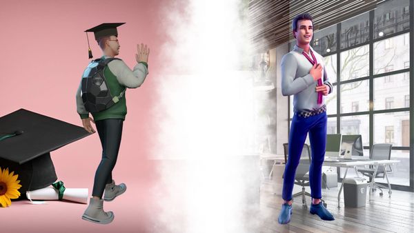 Graduation invitations made with Krikey AI Animation Maker video editor for graduation invitations