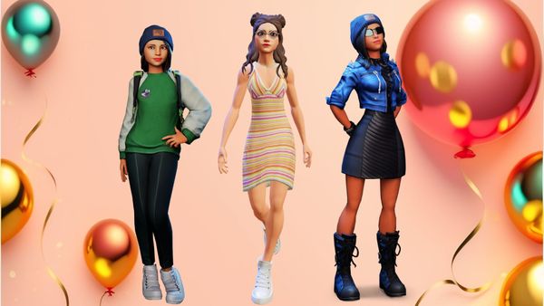 18th birthday invitations made with cool avatars on the Krikey AI Animation generator