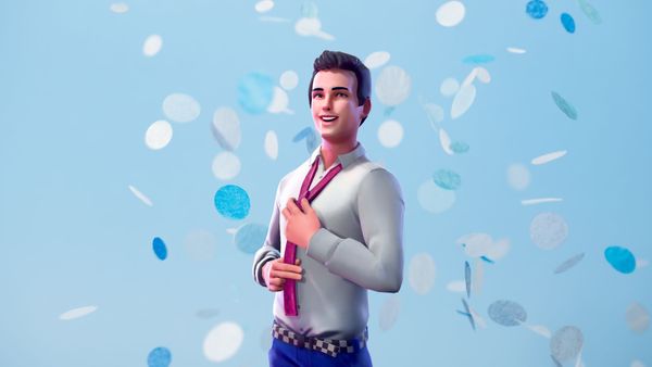 Bar Mitzvah invitations with cute cartoon characters and animations AI digital invitation maker