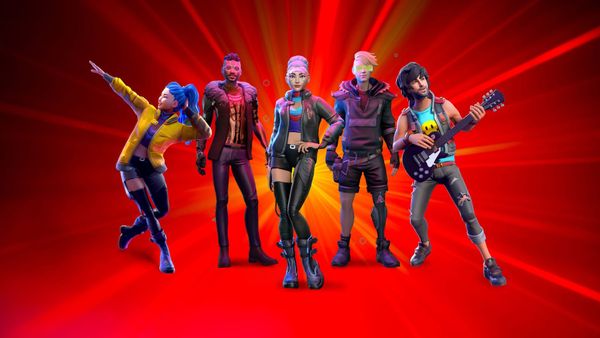 Costume party invite with cool avatars made with Krikey AI invitation maker