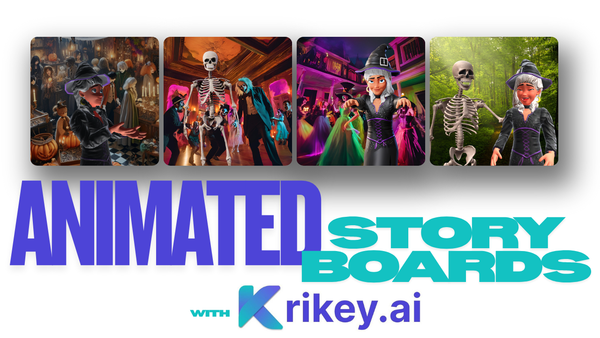 Bring your animated storyboards to life faster with Krikey AI. 