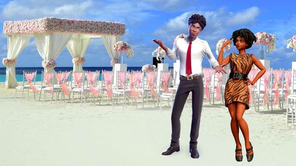 Rehearsal Dinner invitations with talking avatars made with Krikey AI Animation Maker