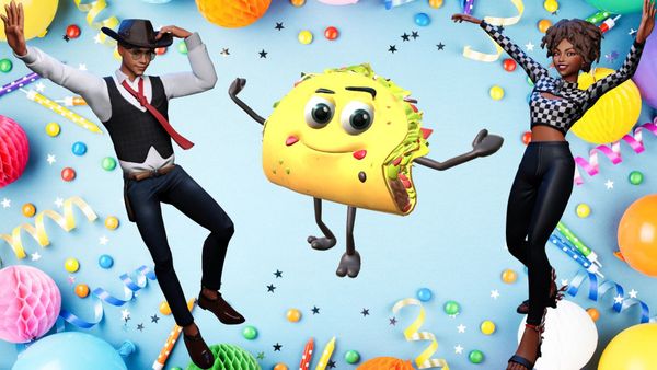 Spanish birthday invitation made with cartoon characters in Krikey AI Animation generator