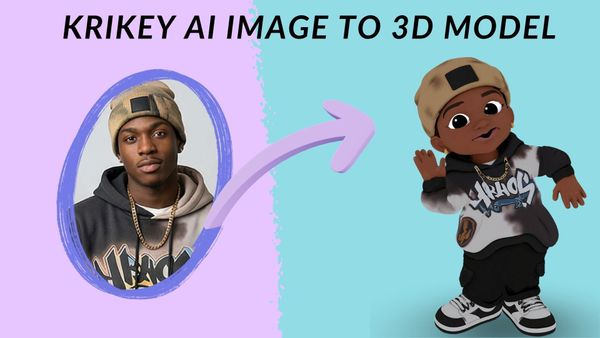 Krikey AI Image to Video Cartoon Characters use the AI Character Generator to make a cartoon mini me