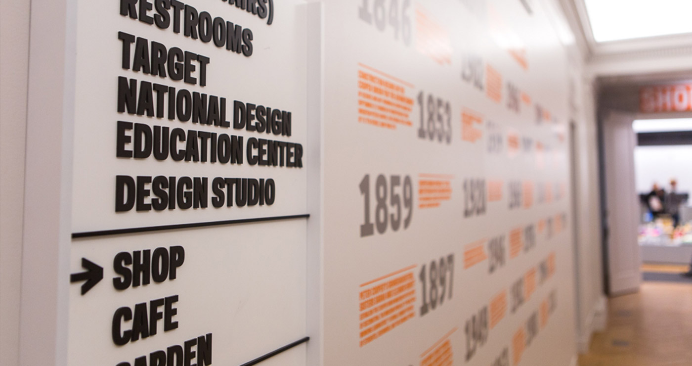 CooperHewitt Signage